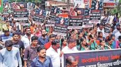 कल्याणमध्ये नागरिकांचा मोर्चा; तरुणीवरील अत्याचार प्रकरण; दबावाला बळी न पडता तपासाची मागणी    