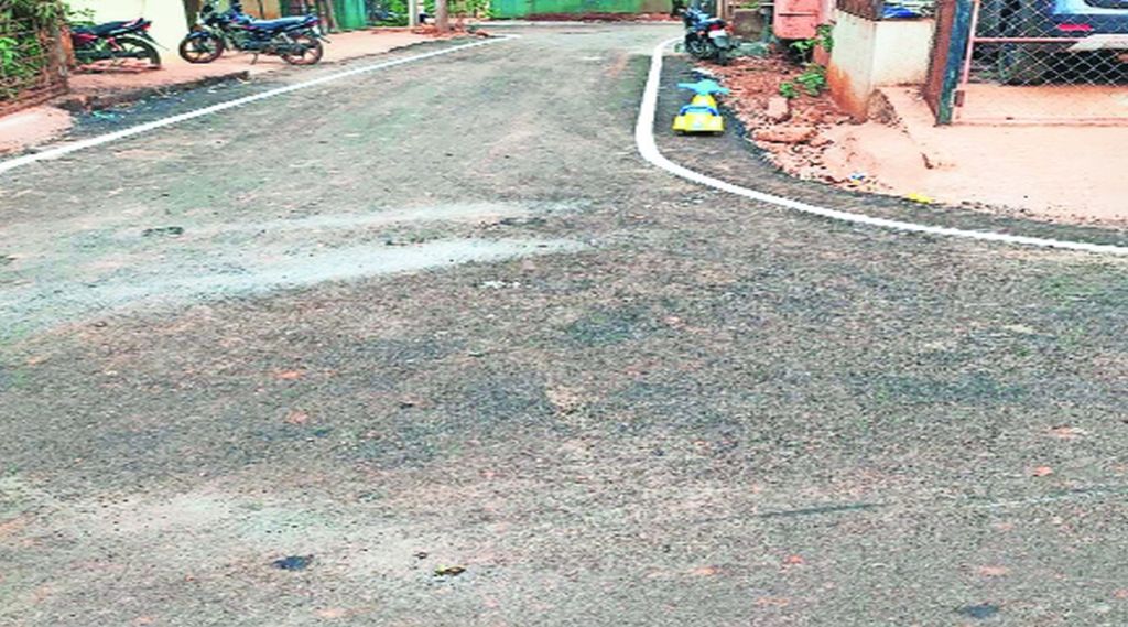 जव्हारमधील रस्त्याची कामे निकृष्ट :तक्रारीनंतर पाहणी; नागरिक लेखापरीक्षणाच्या अहवालाच्या प्रतीक्षेत