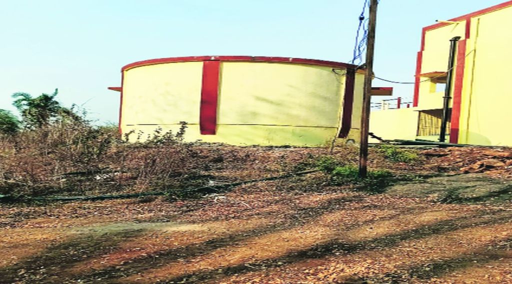 कासा येथे संथ गतीने नळजोडणी