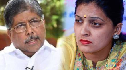 rupali patil on chandrakant patil