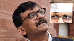 Rajya Sabha Election 2022: मतदान सुरु असताना राऊतांनी पोस्ट केला स्वत:च्याच डोळ्यांचा फोटो; म्हणाले, “झुठी शान के…”