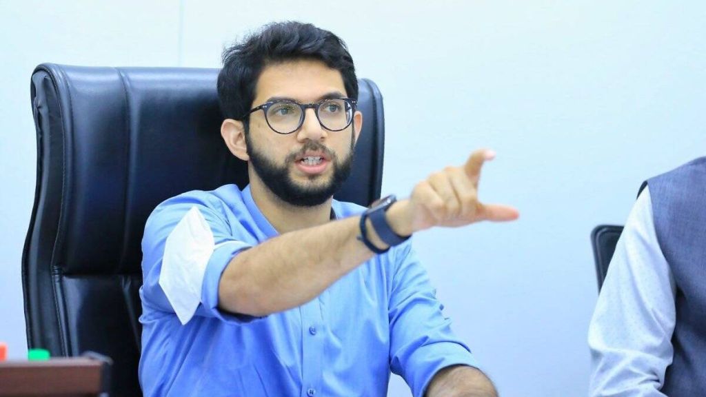 aditya thackeray eknath shinde shivsena