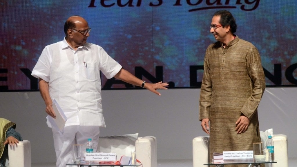 uddhav thackeray Sharad pawar