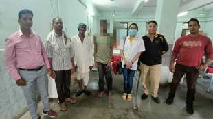 mentally challenged person reached back to home after 7 years