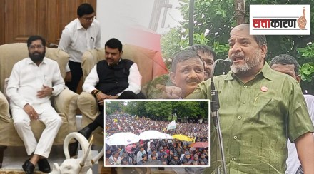 Before raju Shetty agitation political credential war is going on farmers grants issue