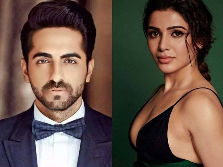 Ayushman Khurrana – Samantha Ruth Prabhu : आयुष्मान खुरानाच्या पुढील चित्रपटासाठी समंथा रुथ प्रभूला साईन करण्यात आले आहे. मात्र, अद्याप या चित्रपटाचे नाव ठरलेले नाही. (सर्व फोटो सोशल मीडिया)