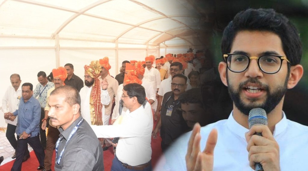 Aditya Thackeray reaction after ShivSena rebel MLA entered the Vidhan Bhavan Aditya Thackeray reaction after ShivSena rebel MLA entered the Vidhan Bhavan