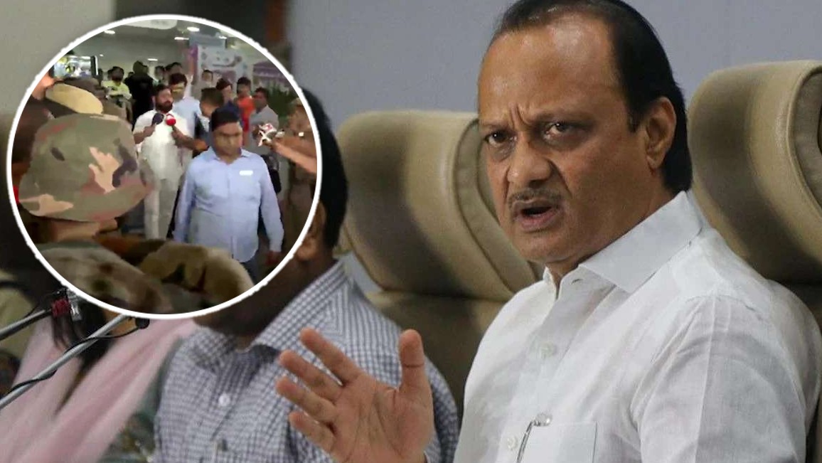 Ajit Pawar Says something fishy in government formation of eknath shinde Devendra fadnavis gives reference of Amruta Fadanvis comment