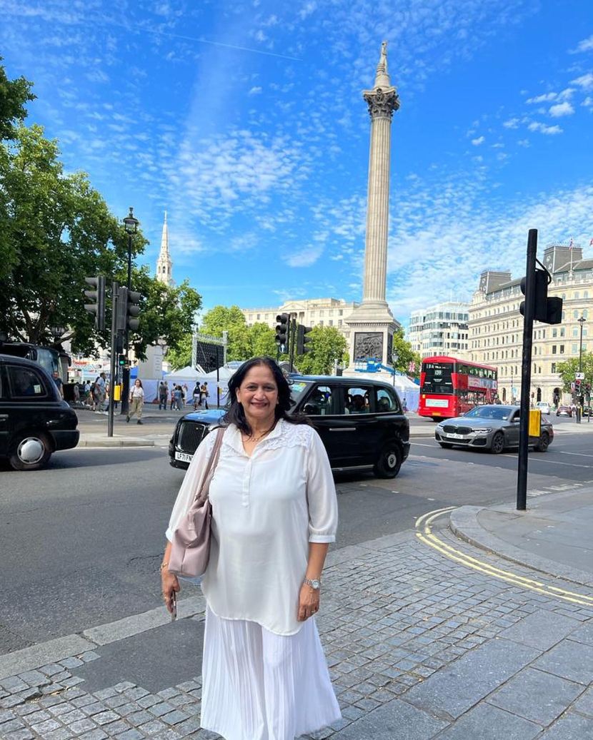 Alka kubal congratulations movie shooting in london photos