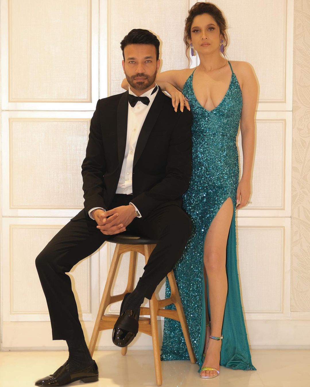 Ankita Lokhande with husband vicky jain romantic photos