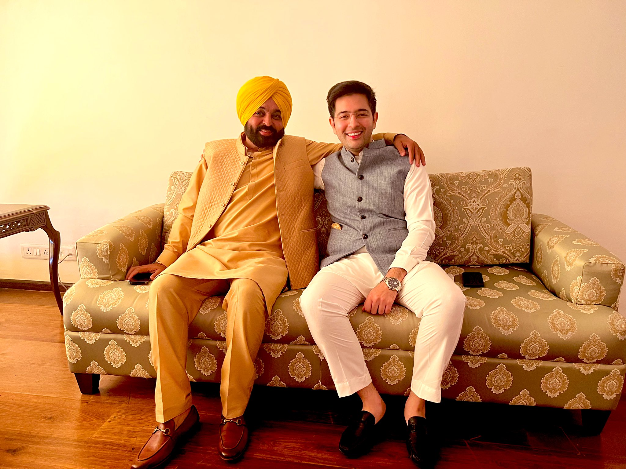 punjab cm bhagwant mann wedding photos