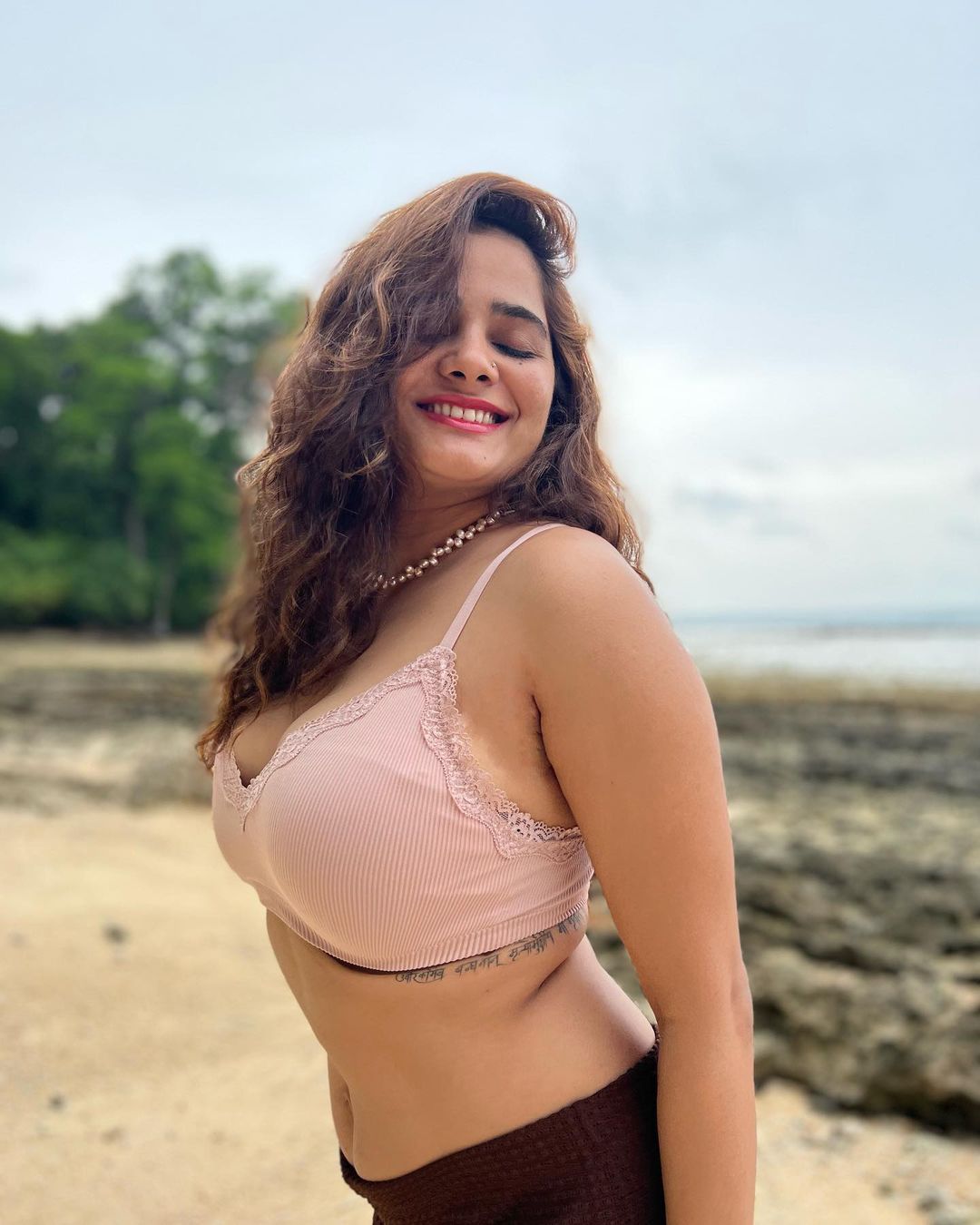 Bhagyashree Mote Bikini Look
