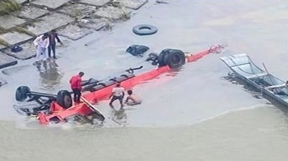 12 dead as Maharashtra Roadways bus falls off bridge in MP Dhar
