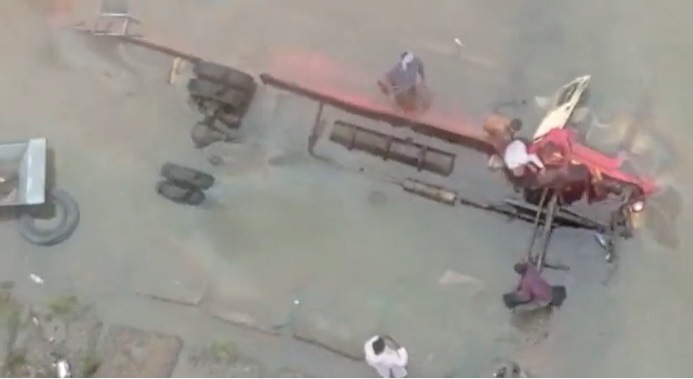 12 dead as Maharashtra Roadways bus falls off bridge in MP Dhar