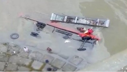 12 dead as Maharashtra Roadways bus falls off bridge in MP Dhar