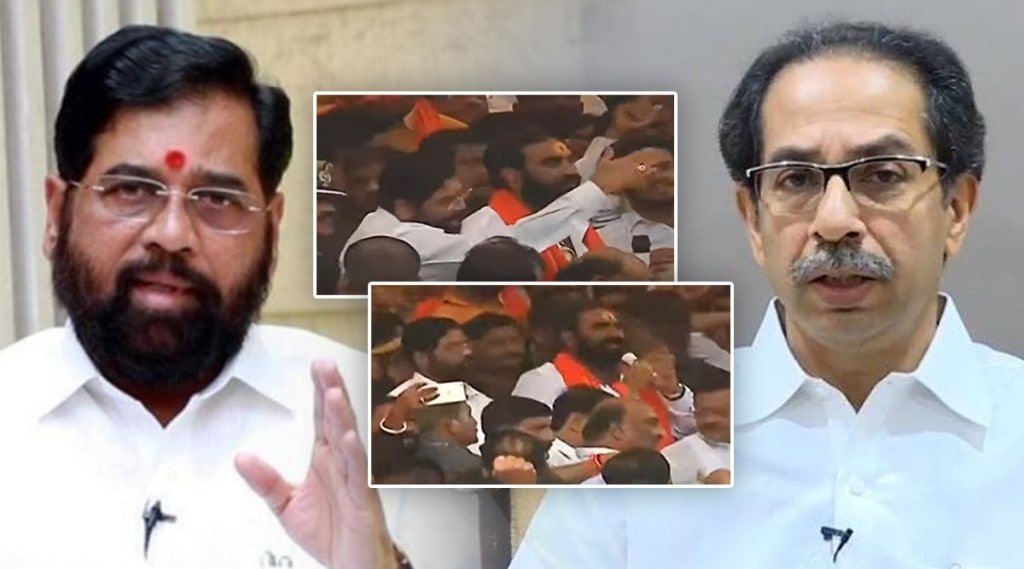 Eknath Shinde Santosh Bangar Shivsena Uddhav Thackeray