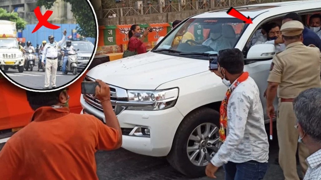 Eknath Shinde chief ministers convoy Eknath Shinde chief ministers convoy