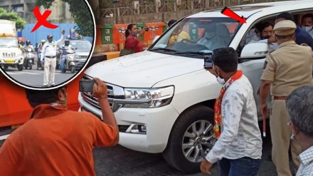 Eknath Shinde chief ministers convoy Eknath Shinde chief ministers convoy