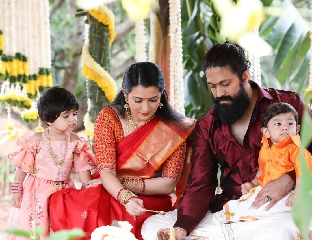 KGF star yash enjoying vacation with wife photos