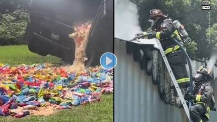Truck-Fire-Viral-Video