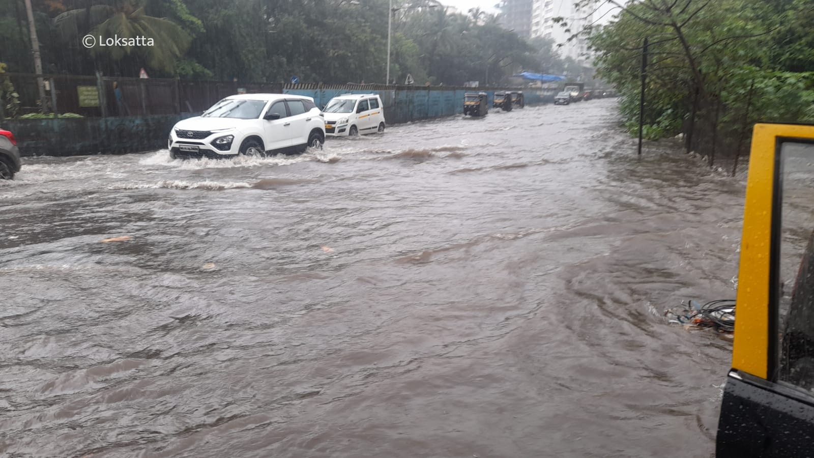 Mumbai Heavy Rainfall Waterlogged