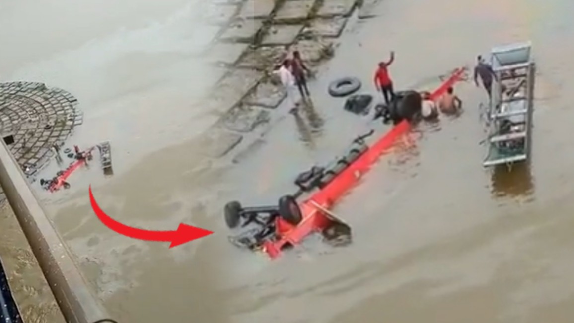 12 dead as Maharashtra Roadways bus falls off bridge in MP Dhar