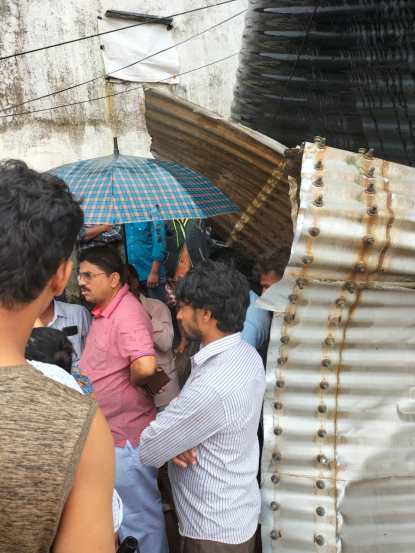 २००९ मध्ये ठाणे महापालिकेने बांधलेल्या या पाण्याच्या टाकीची साठवण क्षमता ७५००० लिटर आहे.