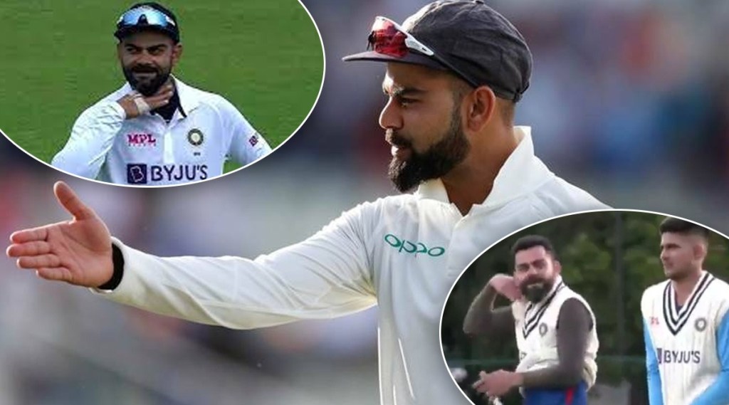 Virat Kohli Pushpa Action