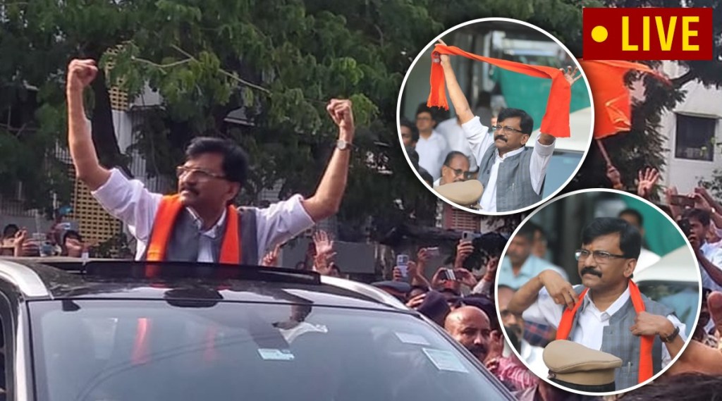 Sanjay Raut ED Summons, Ed at Sanjay Raut's Residence