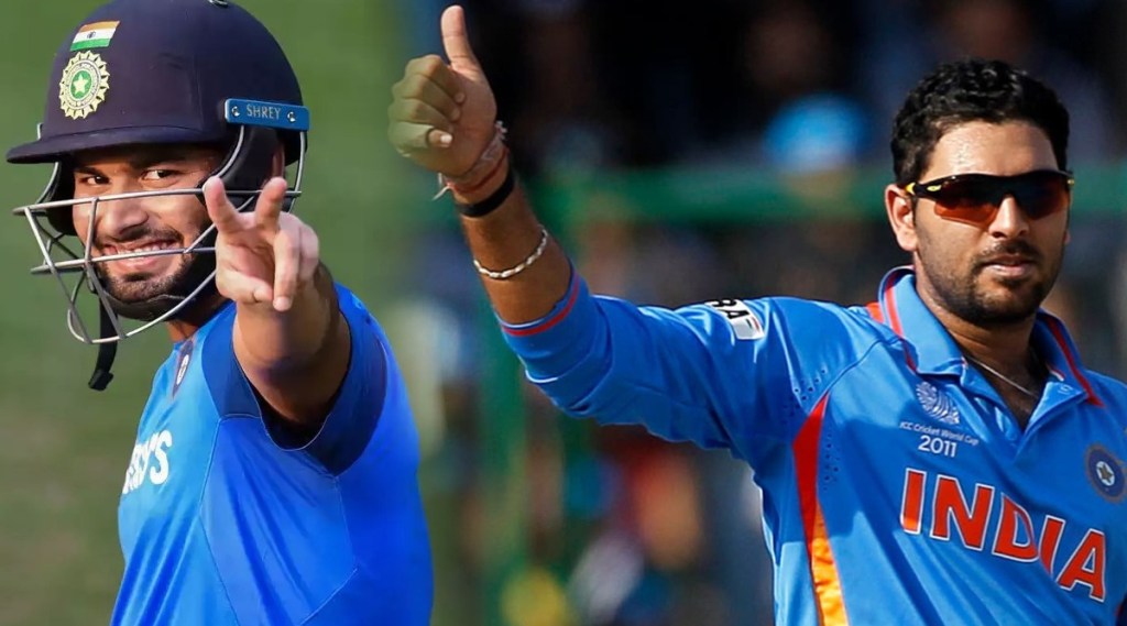Yuvraj Singh Tweet about Rishabh Pant century