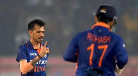 Yuzvendra Chahal and Rishabh Pant Yuzvendra Chahal and Rishabh Pant