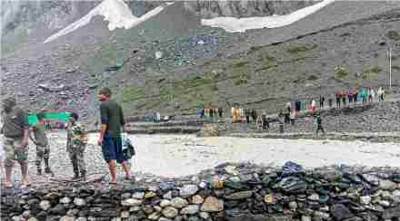 cloud brust in amarnath-yatra