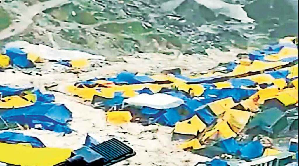 cloudburst near amarnath cloudburst near amarnath