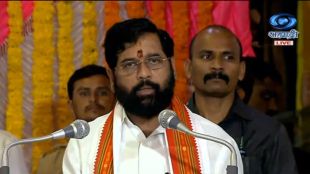 eknath shinde in pandharpur