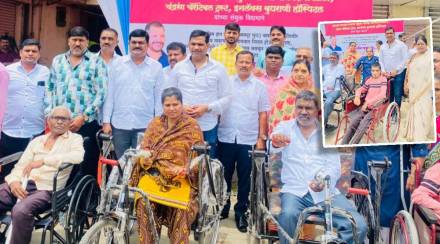 ( पिंपळे गुरवला ३१४ अपंगांना कृत्रिम हात व पायांचे वाटप ) ( पिंपळे गुरवला ३१४ अपंगांना कृत्रिम हात व पायांचे वाटप )