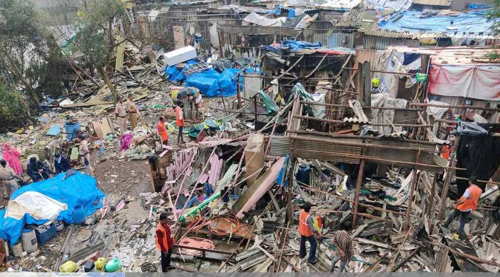 illegal slum