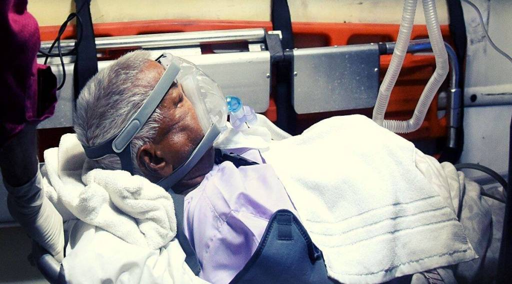 Lalu Prasad Yadav was admitted to AIIMS Hospital in Delhi.