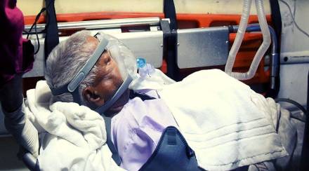 Lalu Prasad Yadav was admitted to AIIMS Hospital in Delhi.