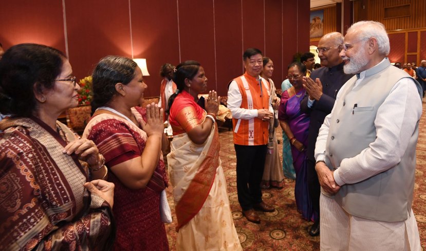 राष्ट्रपतीपदाचे उमेदवार होण्यापूर्वी कोविंद हे बिहारचे राज्यपाल आणि राज्यसभेचे खासदार होते.