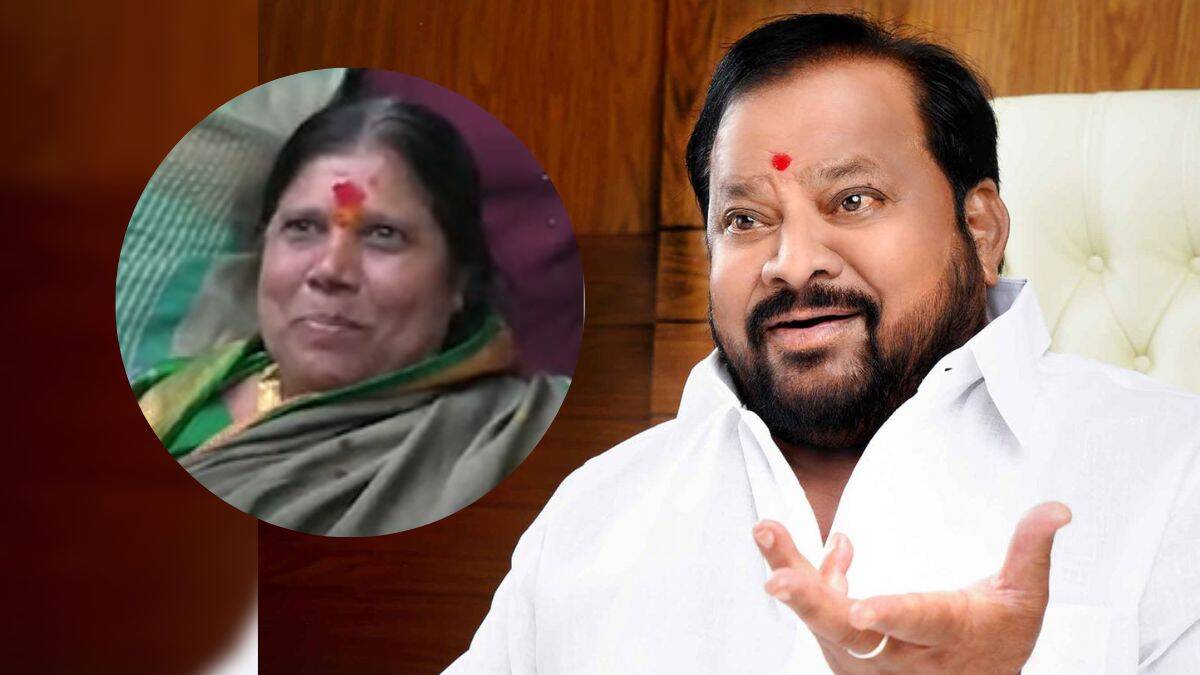 eknath shinde group rebel mla shahaji bapu patil with wife in chala hawa yeu dya talks about why he gave fake gold at time of marriage