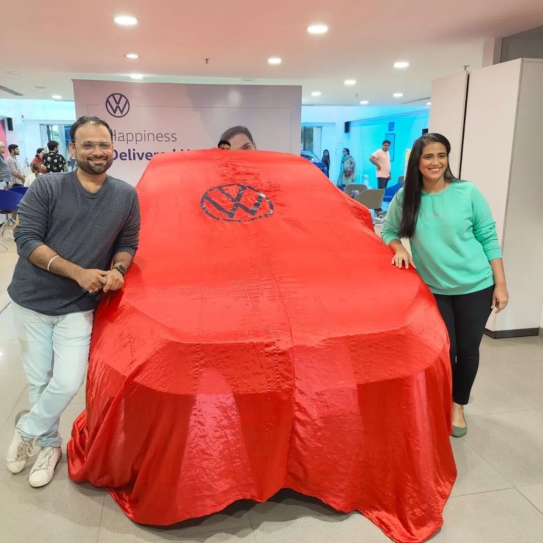 sharmishtha raut new car sharmishtha raut