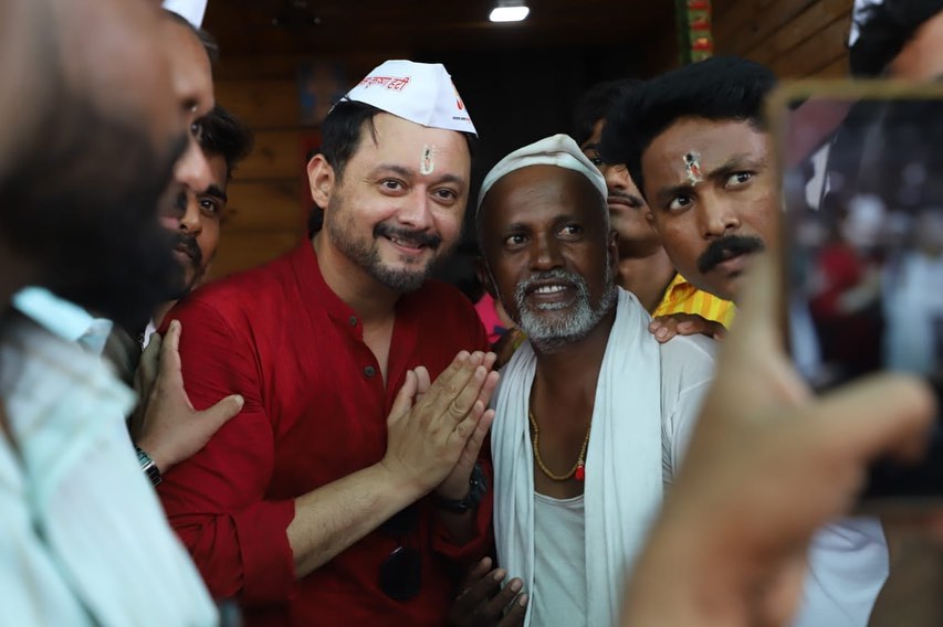 swapnil joshi Wari Photos