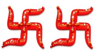 swastika considered auspicious in Hinduism