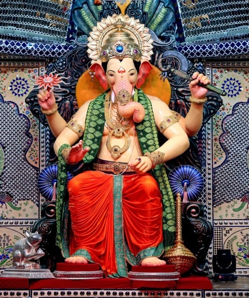 the appearance of the Lalbaugcha Raja has changed In the last 88 years