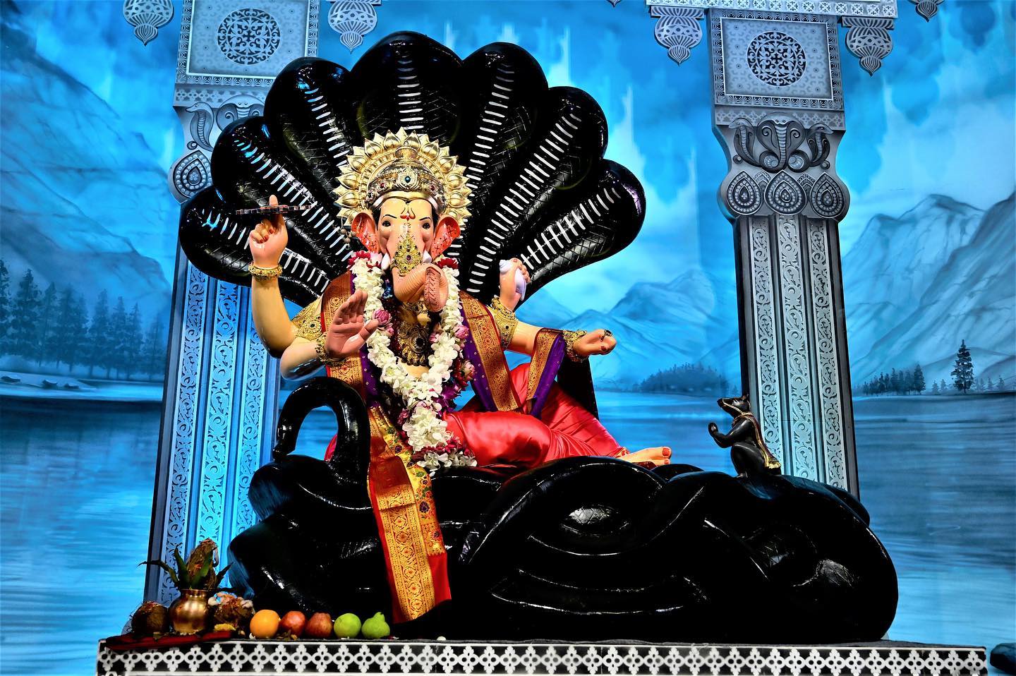 the appearance of the Lalbaugcha Raja has changed In the last 88 years