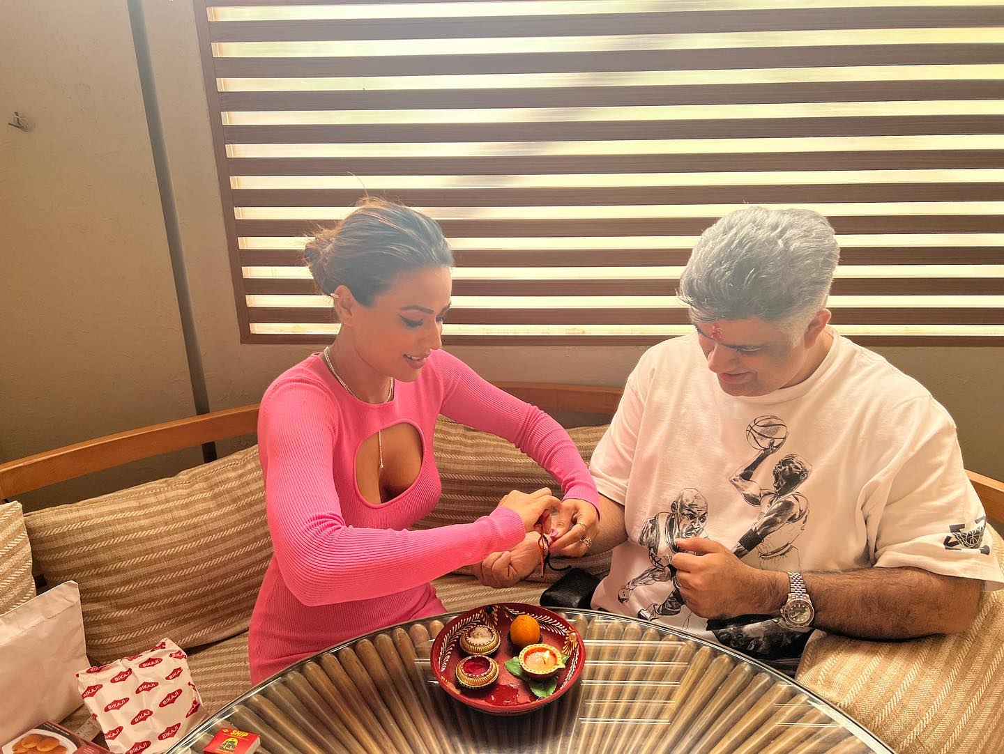 Nia Sharma trolled for the dress she wore on the occasion of Raksha Bandhan