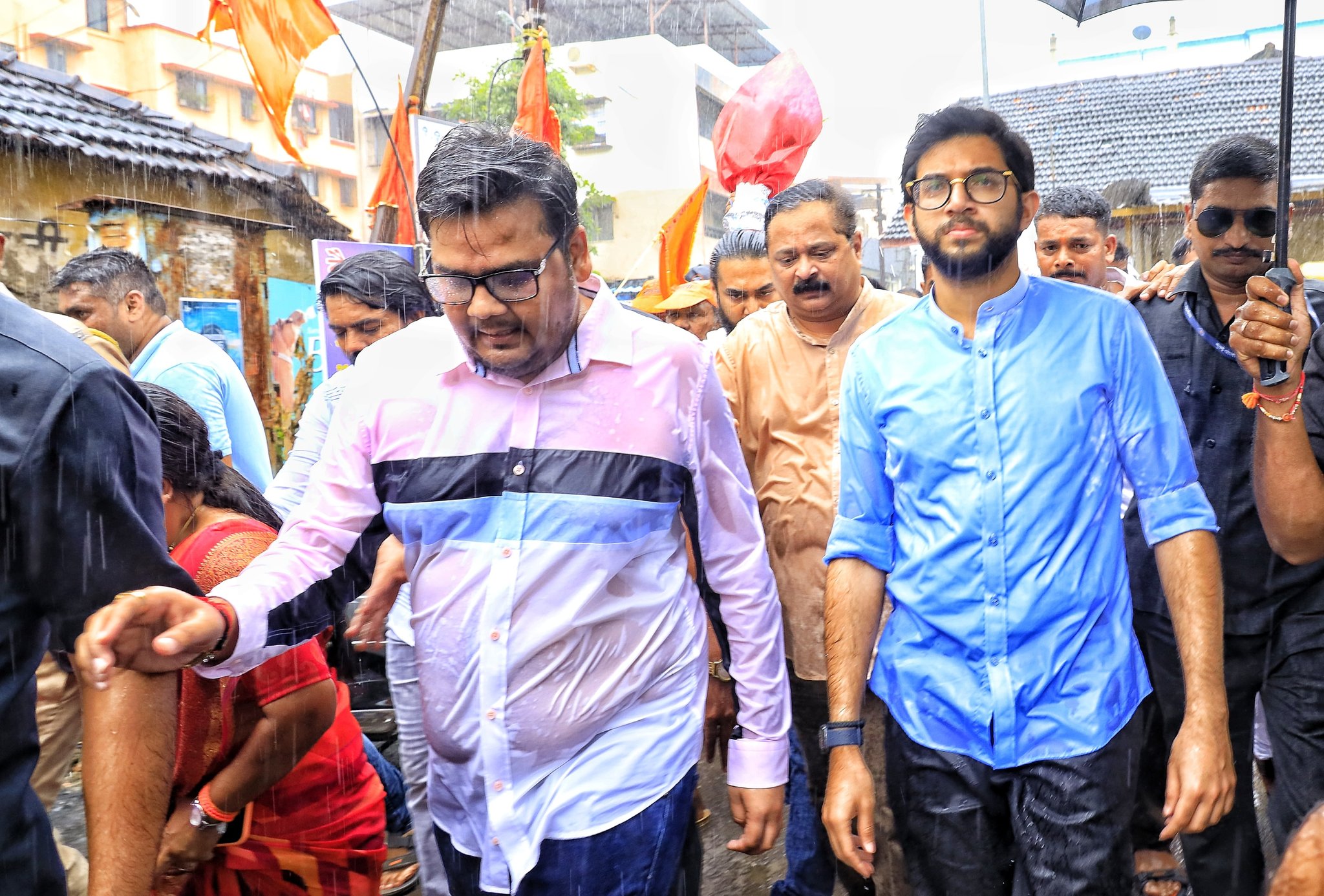 Aaditya Thackeray shivsanvad yatra at alibaugh
