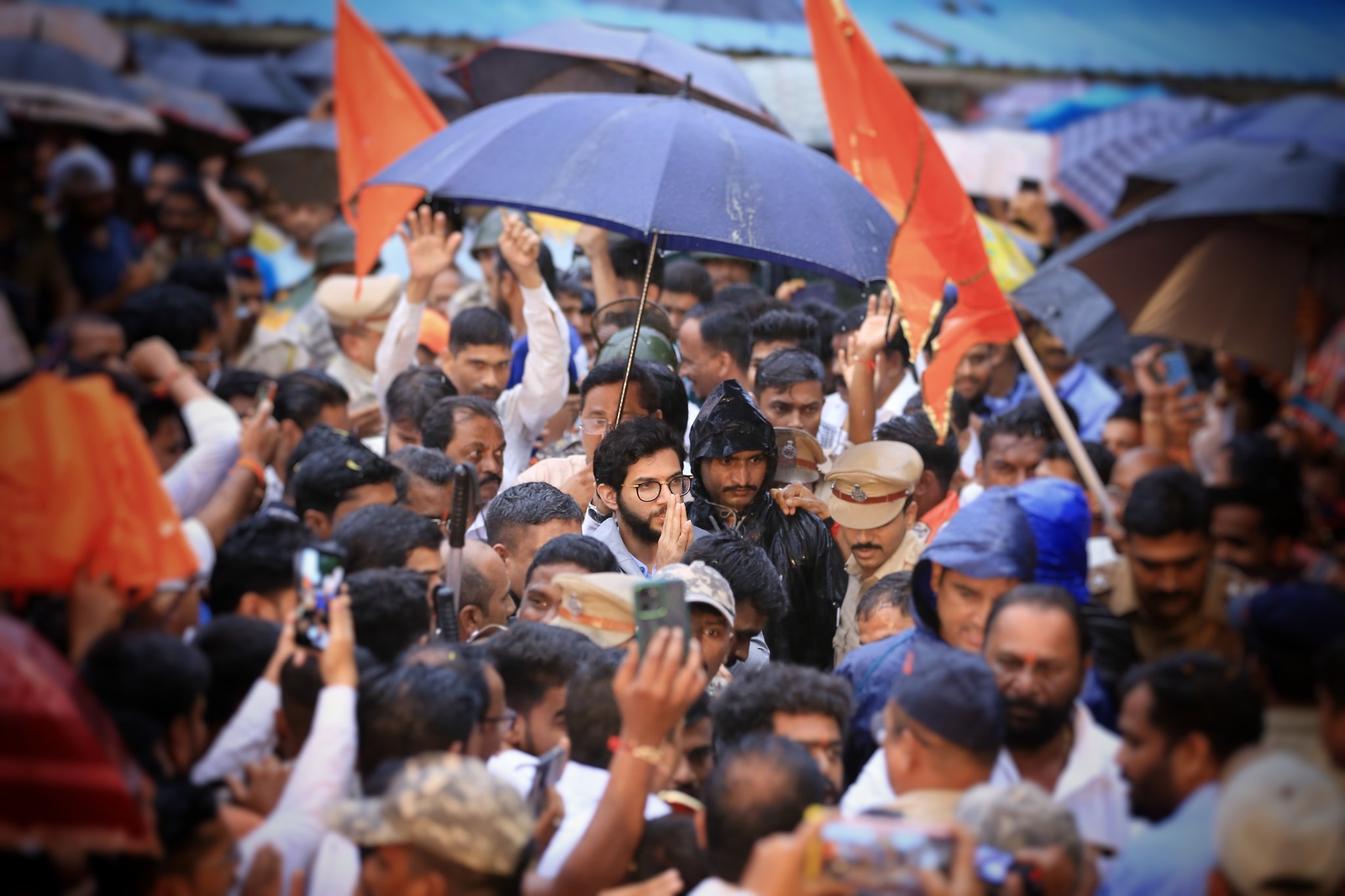 Aaditya Thackeray shivsanvad yatra at alibaugh