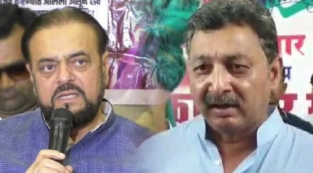 Abu aazmi and sambhajiraje chatrapati Abu aazmi and sambhajiraje chatrapati