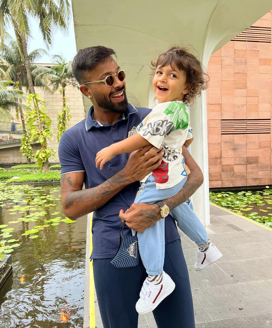 Agastya Natasa Hardik Pandya Happy Birthday Party Photos
